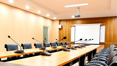 Commercial Security System in Northern California | Conference Room